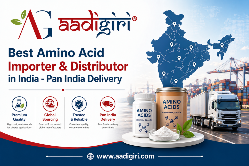 India's top importer and distributor of Amino acids
